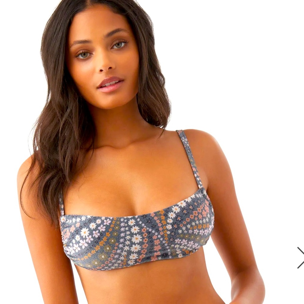 NWT O’Neill meadowmist bikini top- sz small